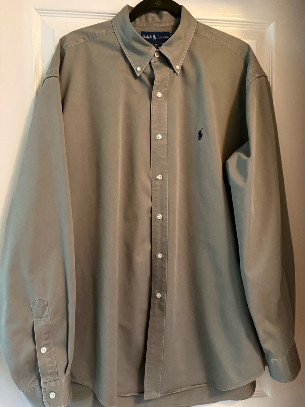 RALPH LAUREN BLAKE Oxford Cotton Men’s Shirt-XL